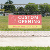 Zakelijke Logo Aangepaste Openings Openlucht Banne Spandoek (Insitu)