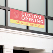 Zakelijke Logo Aangepaste Openings Openlucht Banne Spandoek (Buitenkant Gebouw)