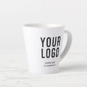 Zakelijke Logo Aangepaste promoties Latte Mok (Rechterhoek)