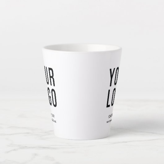 Zakelijke Logo Aangepaste promoties Latte Mok (Voorkant)