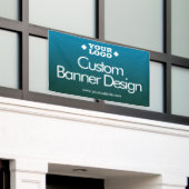 Zakelijke Logo Aangepaste Vinyl Banner (Buitenkant Gebouw)