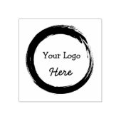 Zakelijke Logo Artistic Stamp Rubberstempel (Afrduk)