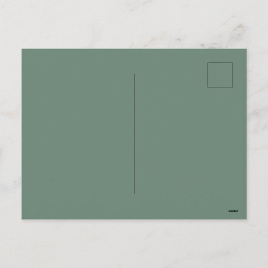 Zakelijke Logo Bedrijf Promotionele Eucalyptus Feestdagenkaart (Achterkant)