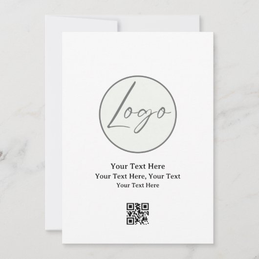 Zakelijke Logo | Bedrijfs Professionals Kaart (Voorkant)