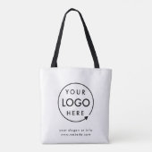 Zakelijke Logo | Bedrijfs Professionals Tote Bag (Achterkant)