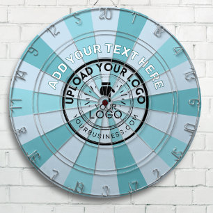 Zakelijke Logo Bedrijfskleuren Dartbord