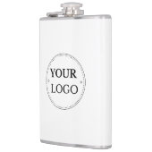 Zakelijke Logo Bedrijfsmatige moderne medewerker Heupfles (Links)