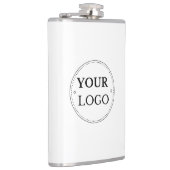 Zakelijke Logo Bedrijfsmatige moderne medewerker Heupfles (Rechts)