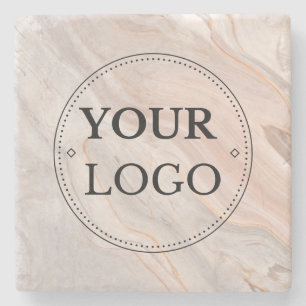 Zakelijke Logo Bedrijfsmatige moderne medewerker Stenen Onderzetter