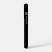 Zakelijke Logo Bedrijfsnaam Website Zwart-wit iPhone Hoesje (Linkerkant)