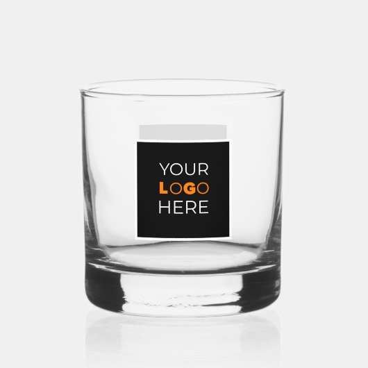 Zakelijke Logo Branding Drinkware Glass Whisky Glas (Achterkant)