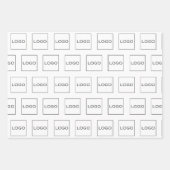 Zakelijke Logo Branding Professioneel Elegant Eenv Inpakpapier Vel (Voorkant 3)