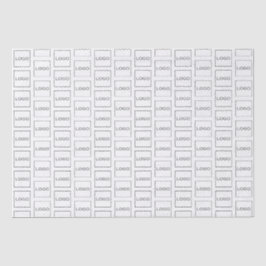 Zakelijke Logo Branding Professioneel Elegant Eenv Tissuepapier