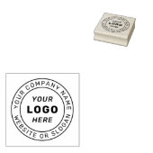 Zakelijke Logo | Circulaire Website & Bedrijfsnaam Rubberstempel (Gestempeld)