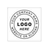Zakelijke Logo | Circulaire Website & Bedrijfsnaam Rubberstempel (Afrduk)