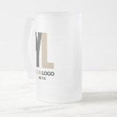 Zakelijke logo Clean minimaal merk Bedrijf Matglas Bierpul (Voorkant links)