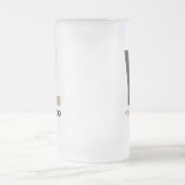 Zakelijke logo Clean minimaal merk Bedrijf Matglas Bierpul (Center)