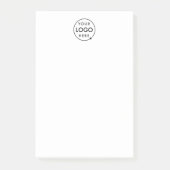 Zakelijke Logo Clean Simple Professional Post-it® Notes (Voorkant)