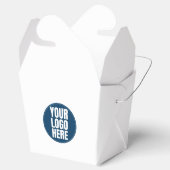 Zakelijke Logo Custom Company Photo Restaurant Bedankdoosjes (Geopend)