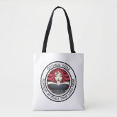 Zakelijke Logo Custom White Tote Bag (Voorkant)