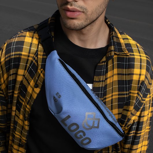  zakelijke Logo-domein tekst Sjabloon Heuptasje