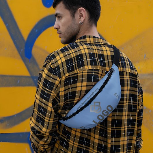  zakelijke Logo-domein tekst Sjabloon Heuptasje