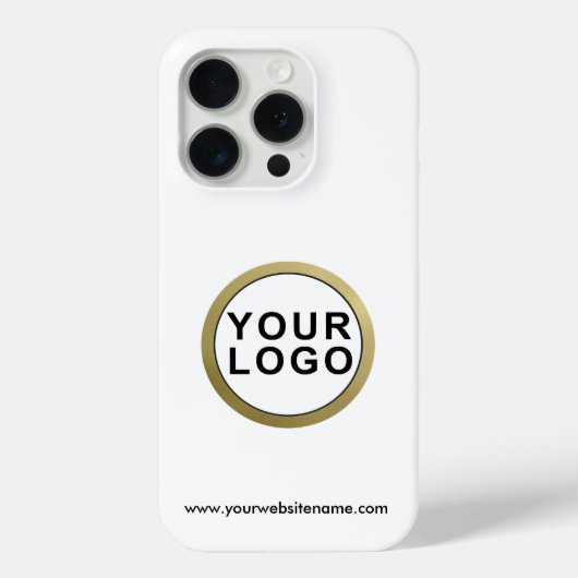 Zakelijke Logo Eenvoudig Modern Case-Mate iPhone Case (Achterkant)