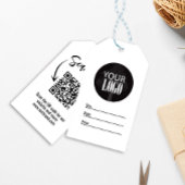 Zakelijke Logo Eenvoudig Modern Prijs Label Cadeaulabel