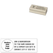 Zakelijke Logo Eenvoudige Aangepaste Afdichting | Rubberstempel (Gestempeld)