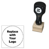 Zakelijke Logo Eenvoudige Gemakkelijke DIY Custom  Rubberstempel (Gestempeld)