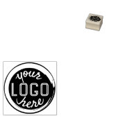 Zakelijke Logo Eenvoudige Gemakkelijke DIY Seal Br Rubberstempel (Gestempeld)