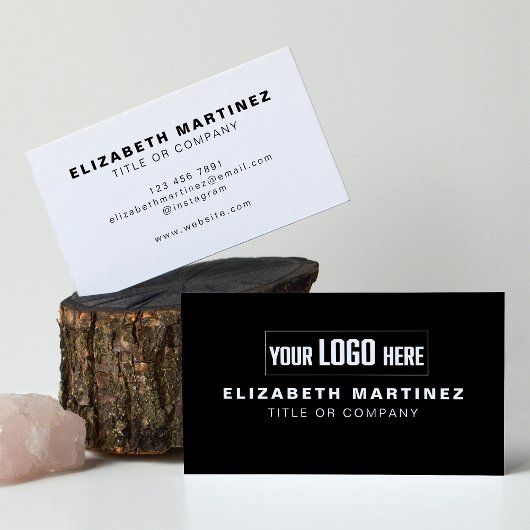 Zakelijke Logo Eenvoudige Moderne Minimale Profess Visitekaartje