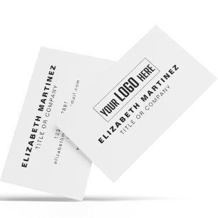 Zakelijke Logo Eenvoudige Moderne Minimale Profess Visitekaartje