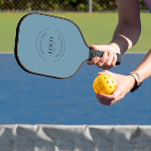 Zakelijke logo Eenvoudige Promotie Blauw Aangepast Pickleball Paddle