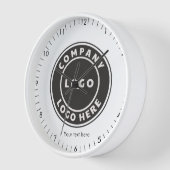 Zakelijke Logo en aangepaste tekstontvangst toevoe (Hoek)