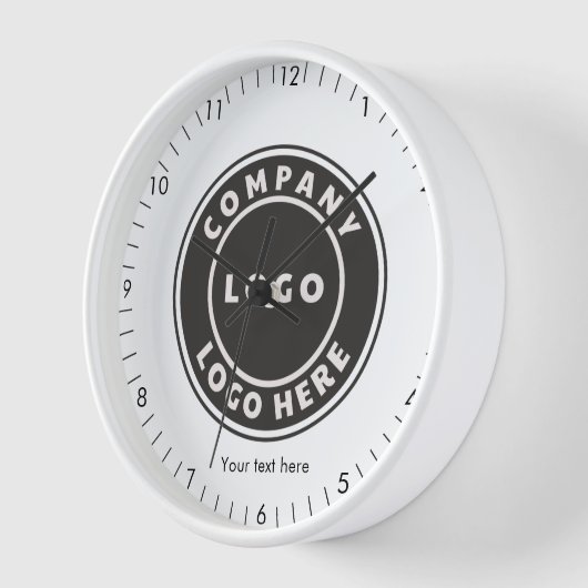 Zakelijke Logo en aangepaste tekstontvangst toevoe (Hoek)