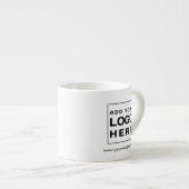 Zakelijke Logo en aangepaste website Espresso Kop (Voorkant rechts)