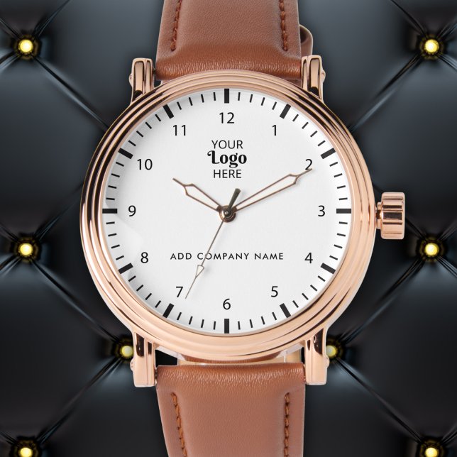 Zakelijke Logo en bedrijfsnaam Merkpromotie Horloge (Creator heeft geüpload)