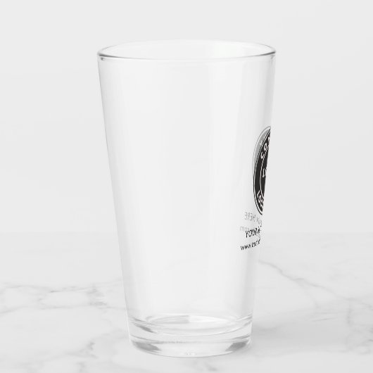 Zakelijke Logo en bedrijfsnaam Personeel Glas (Rechts)