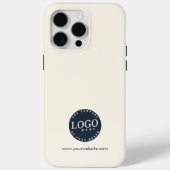 Zakelijke Logo en Bedrijfswebsite Medewerkers Case-Mate iPhone Case (Achterkant)