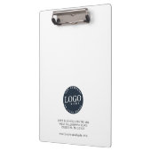 Zakelijke Logo en Bedrijfswebsite Personeel Klembord (Links)