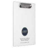 Zakelijke Logo en Bedrijfswebsite Personeel Klembord (Rechts)