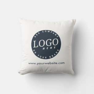 Zakelijke Logo en Bedrijfswebsite Showroom Kussen