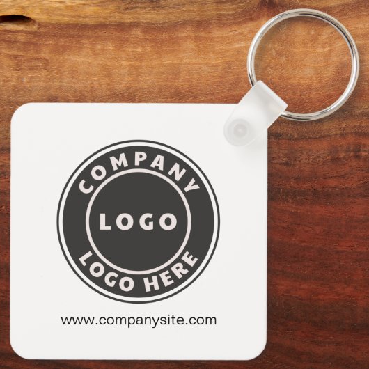 Zakelijke Logo en medewerkers van de Website van h Sleutelhanger (Achterkant)