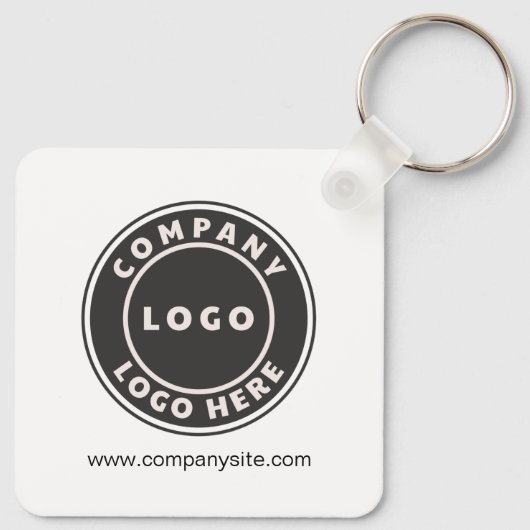 Zakelijke Logo en medewerkers van de Website van h Sleutelhanger (Achterkant)