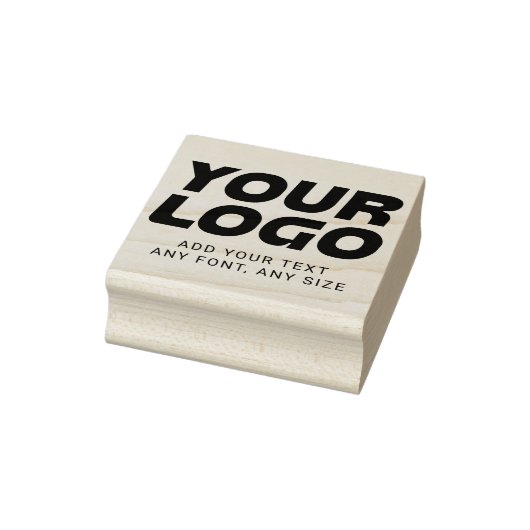 Zakelijke Logo en tekst Rubberstempel (Stempel)