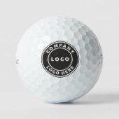 Zakelijke Logo en website Company Employee Custom Golfballen (Voorkant)