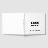 Zakelijke Logo en website Custom Visitors Gastenboek (Volledig)