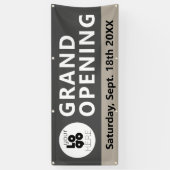 Zakelijke Logo Grand Opening Outdoor Banner Sign (Verticaal)