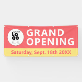 Zakelijke Logo Grand Opening Outdoor Banner Sign